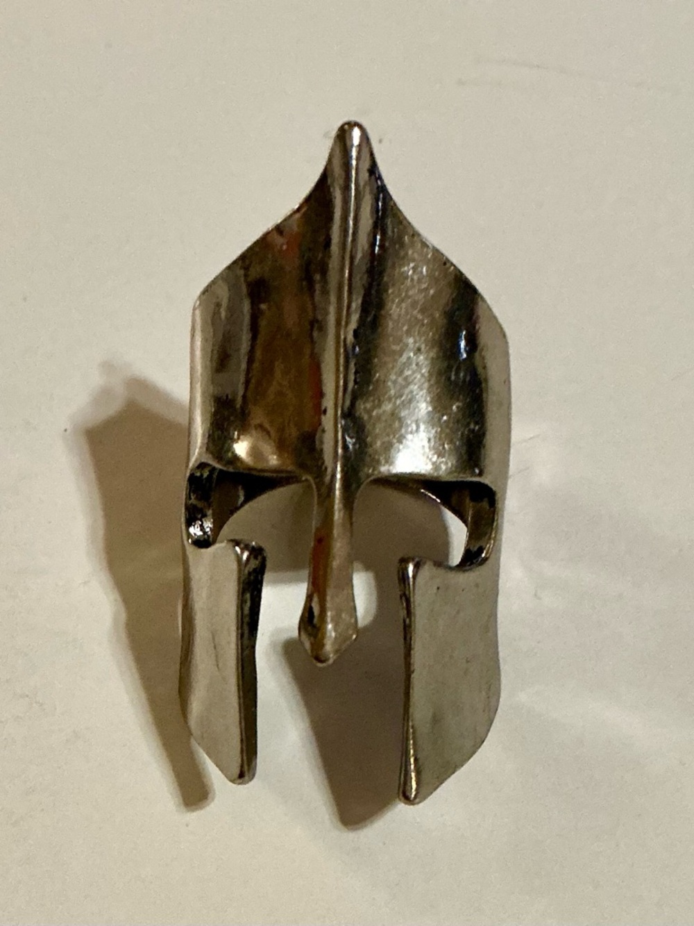 H&M Silver Gladiator Helmet Ring - Picture 4 of 4